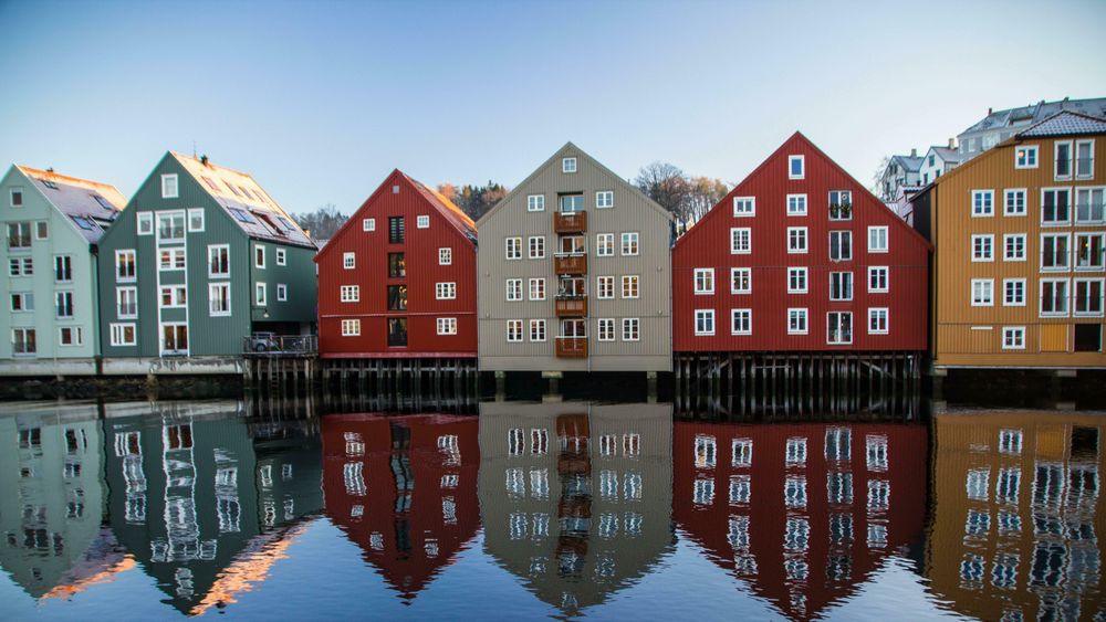 Bilde fra Trondheim, Norges beste by, hvor Telenor i dag lanserer 5G. En teknologi som kanskje vil sette en stopper for overbelastning av mobilnett, og gjøre bredbånd overflødig?
