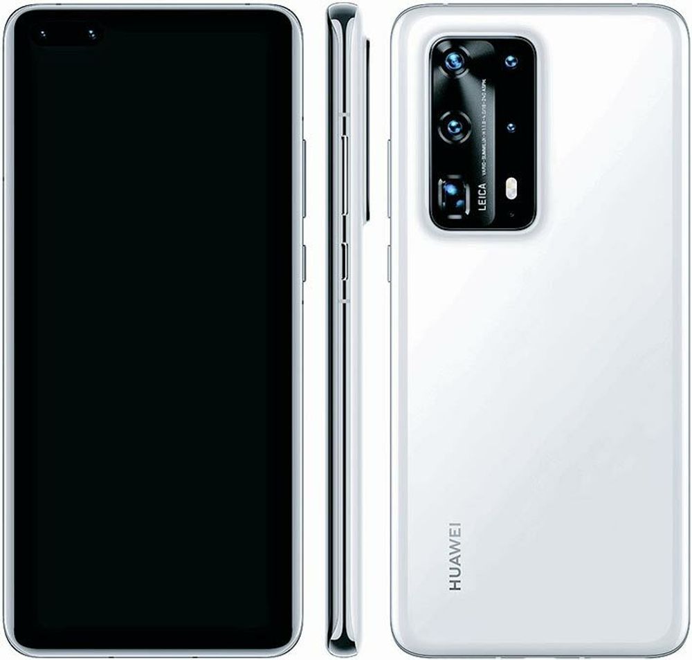 Lik: På baksiden minner Huawei P40 Pro Premium litt om Samsung S20 Ultra, men den har fem og ikke fire kameraer. 
Om ryktene stemmer.