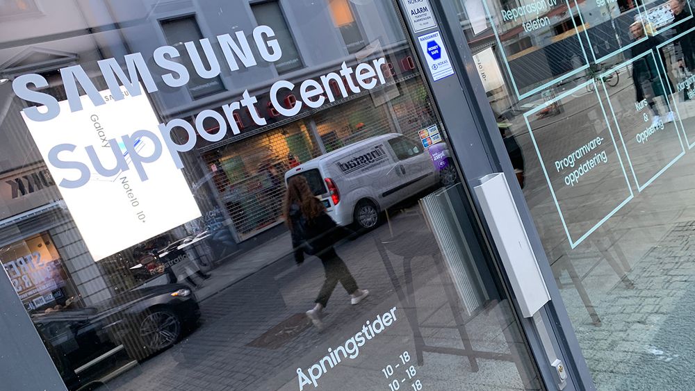 Walk in-supportbutikken i Oslo sentrum var torsdag stengt. Et sted mellom 60-70 norske Mobylife-ansatte sitter nå hjemme å avventer beskjed fra bobestyrer.