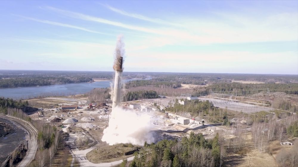 Her rives det siste kullkraftverket i drift i Finland, som også er Nordens største.