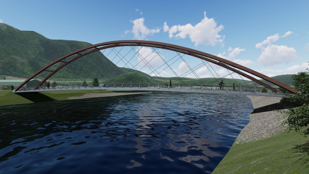 Frønesbrua blir verdens første lasersveisede bru som både sveises og monteres av roboter.