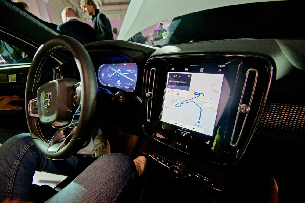 Interiøret er det samme når Volvo XC40 blir elektrisk.