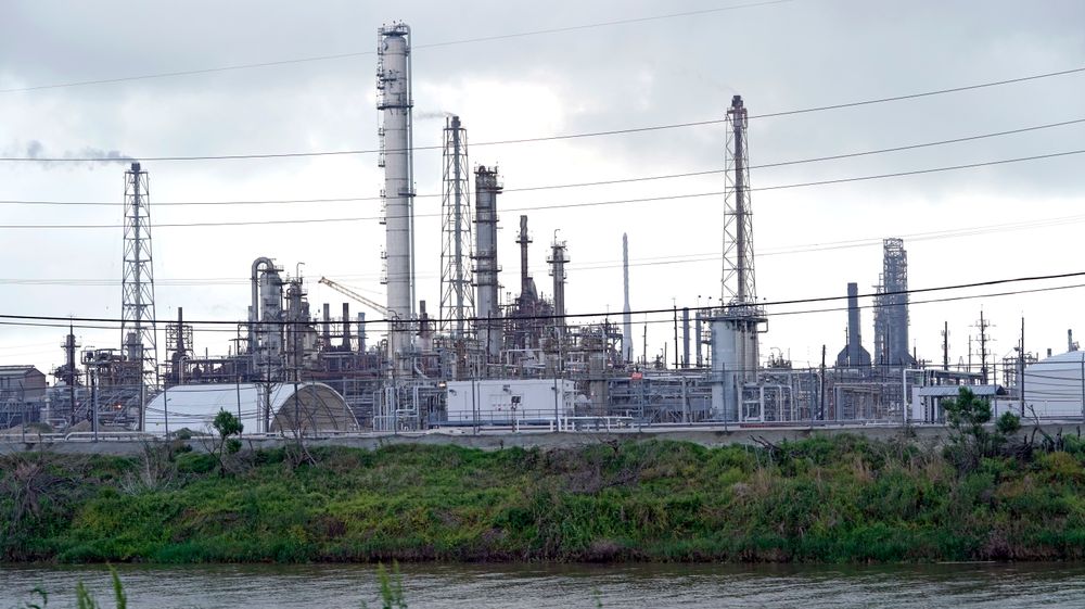 Motiva-raffineriet i Port Arthur i Texas er det største oljeraffineriet i Nord-Amerika.