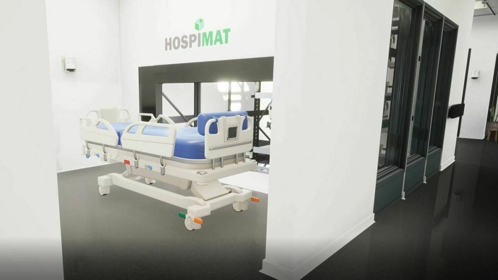 Sykehusheisene forenkler logistikken og sparer personell for kilometervis med sengetransport. 