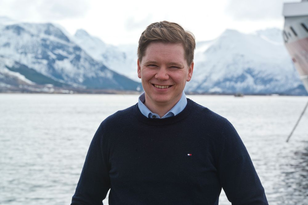 Håper på suksess: Direktør i Andfjord Salmon, Martin Rasmussen, er svært entusiastisk over mulighetene i landbasert oppdrett.