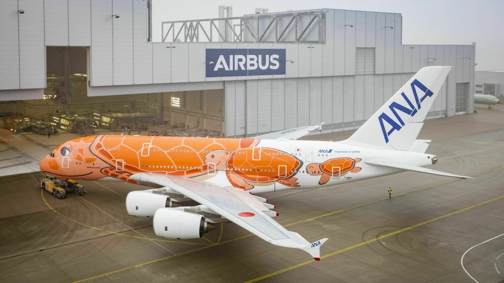ANAs tredje A380 er ferdig og skulle vært levert i vår, men dette er utsatt til høsten.