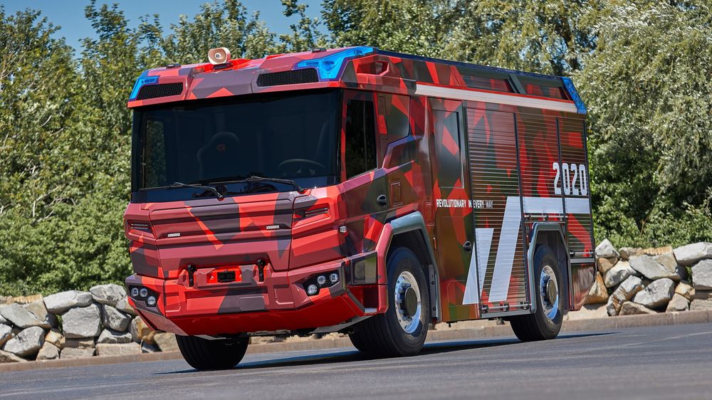 Volvo Penta utvikler en elektrisk drivlinje for Rosenbauer brannbil. Nå går prosjektet fra konsept til å starte testing i virkeligheten.