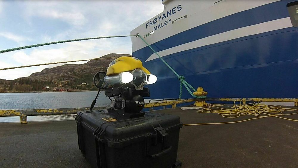 Mini ROVer kommer som ei kule, mener inspektør og Sjøfartsdirektoratet.