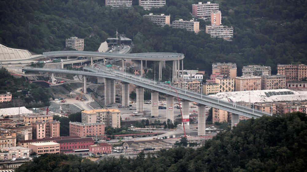 Forrige uke ble Genoa motorveibru i Italia åpnet, to år etter at den kollapset. 