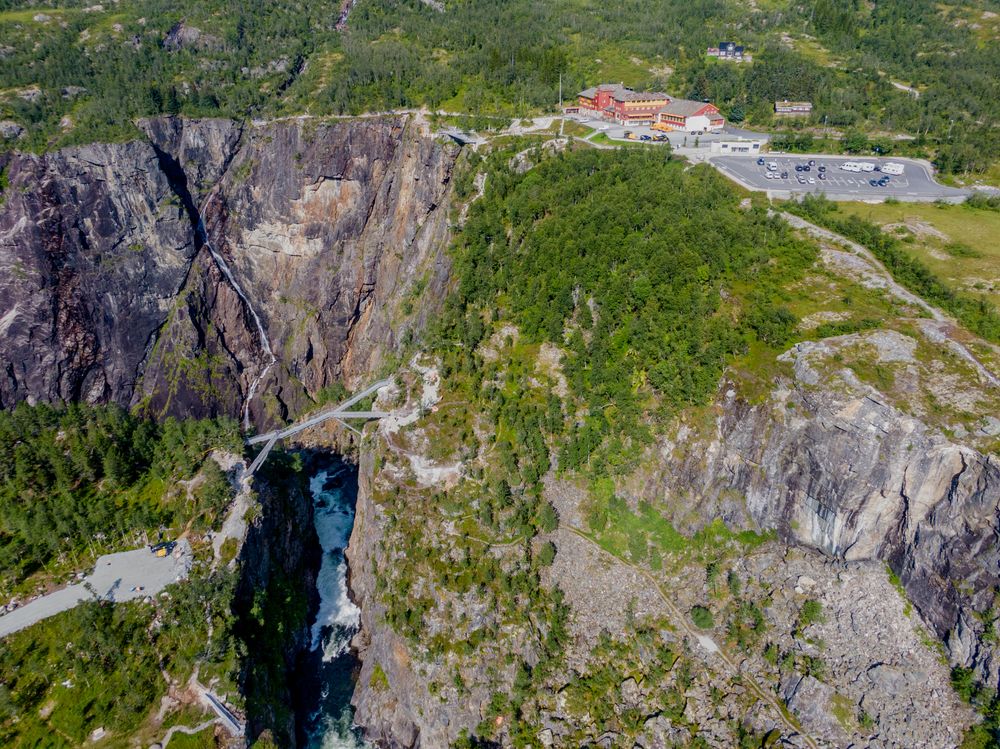 Vøringsfossen er en av Norges mest besøkte turistattraksjoner.