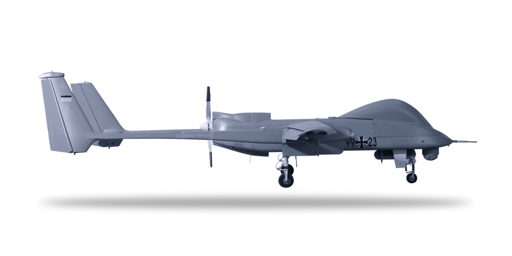 Tyskland har tre israelskbygde IAI Heron-droner.