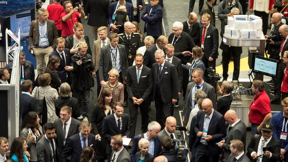 Bildet er fra ONS i 2018 da kronprins Haakon deltok under åpningen. Fra 31. august til 2. september blir årets ONS en digital utgave med videoforedrag.