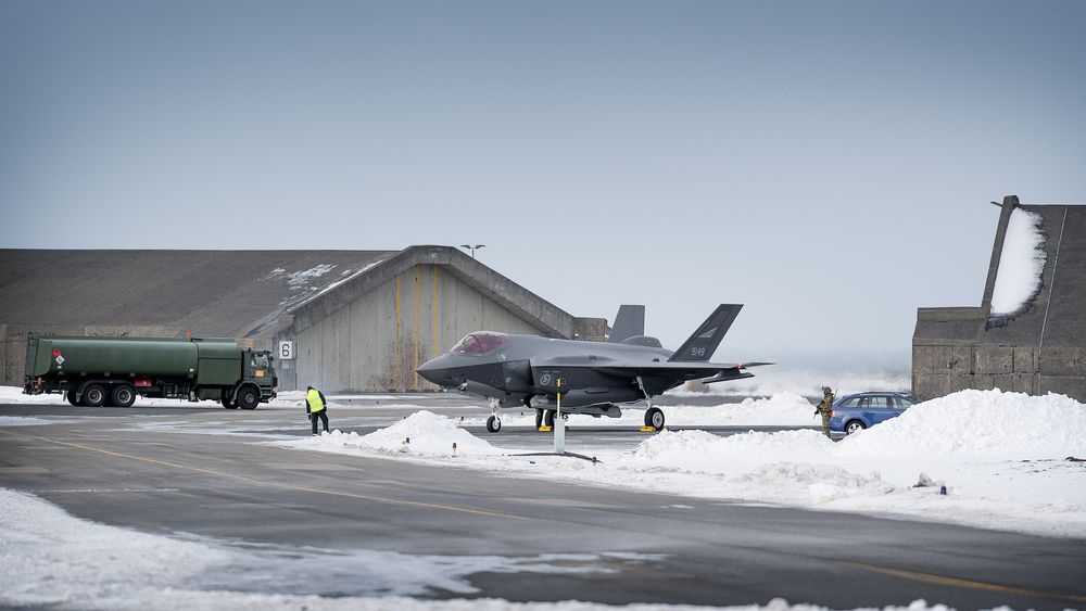 Luftforsvaret utførte luftkontroll på vegne av Nato på Island i mars 2020. Neste år skal 332 skvadron tilbake.