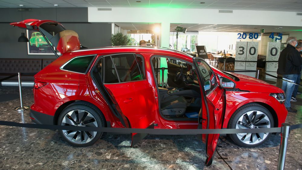 Skoda omtaler Enyaq som en familie-SUV.