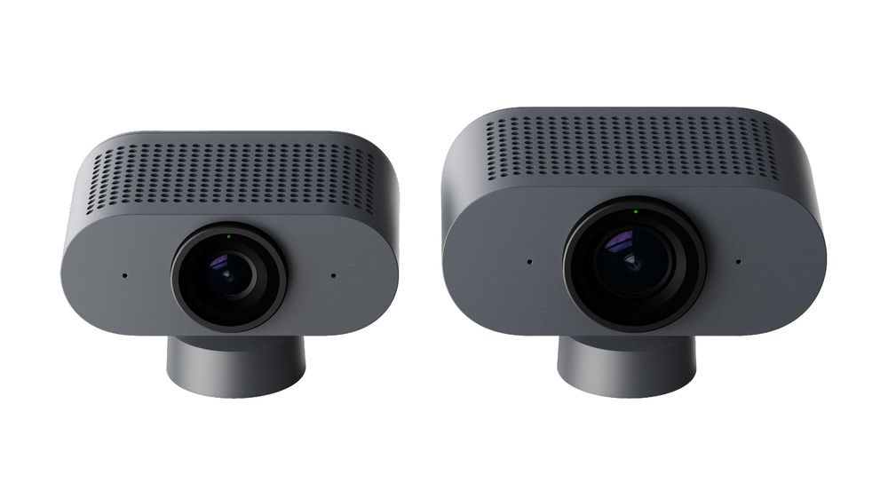 Liten og stor: Huddlys intelligente kameraer Series One Smart Camera  og Series One Smart Camera XL skal selges av Lenovo til Google Meet-plattformen.