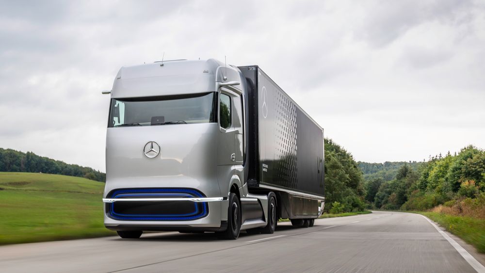 Mercedes-Benz GenH2 blir den første langtransportbilen fra Daimler Trucks på hydrogen.