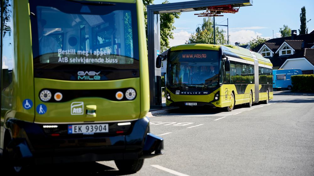 LANGTIDSPLANER: AtB ønsker å finne ut om selvkjørende busser skal bli en del av kollektivtilbudet i Trondheim når de skal investere i ny flåte i 2029.