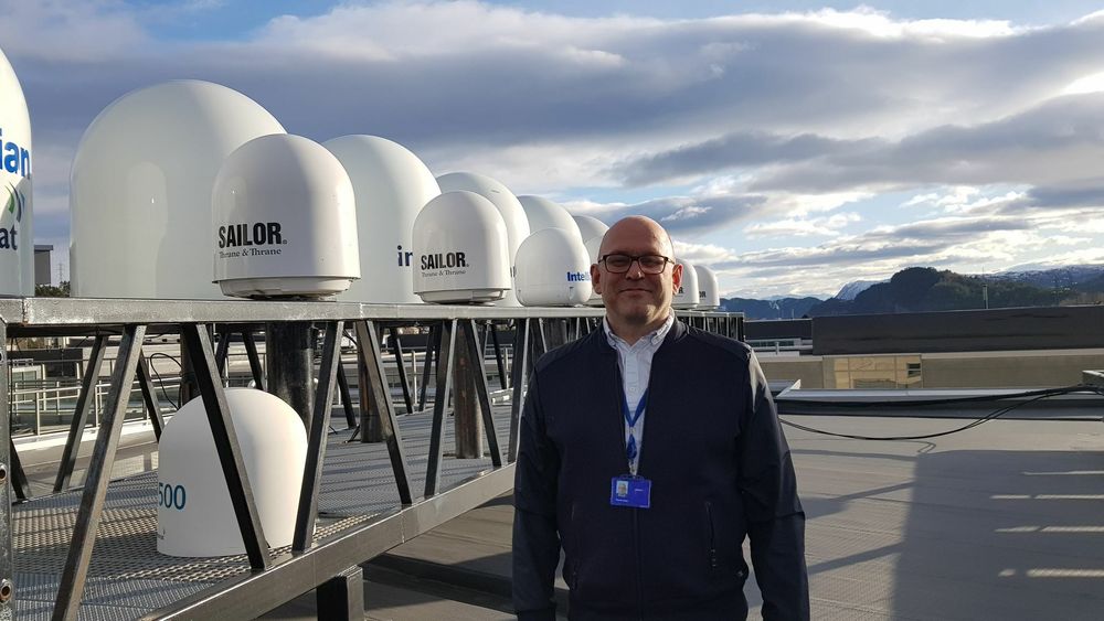 Trond Leira er daglig leder i det Ålesund-baserte Inmarsat Solutions.