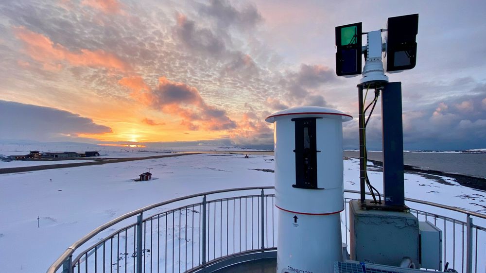 Ninox-sensorer på Vardø lufthavn