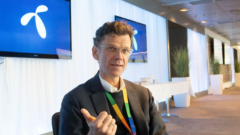 Administrerende direktør Petter-Børre Furberg i Telenor Norge.