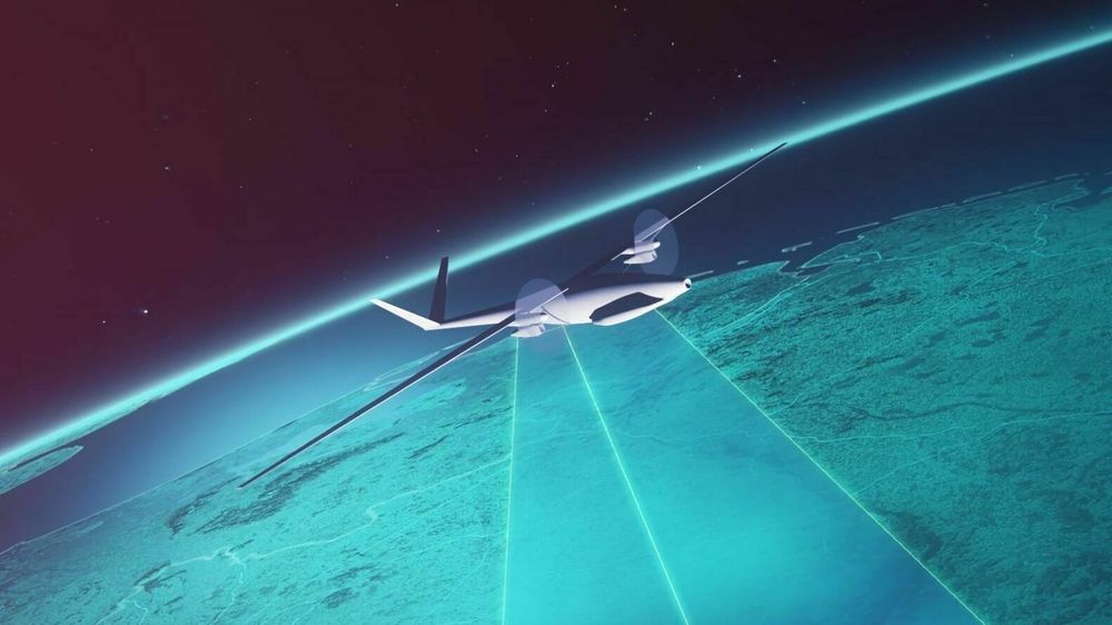 5G-dronene skal fly i en høyde på 20.000 meter og sende signaler ned til overflaten.