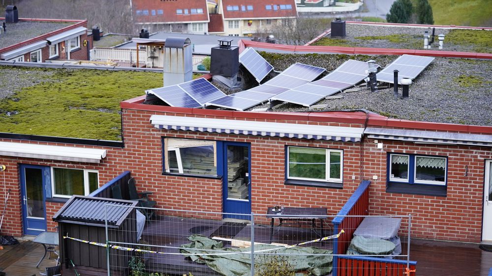Et rekkehus har delvis kollapset i forbindelse med oppussing i Trondheim.