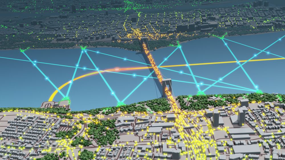 Løsningen for New York: Mange ferger avlaster veier og Washington Bridge.