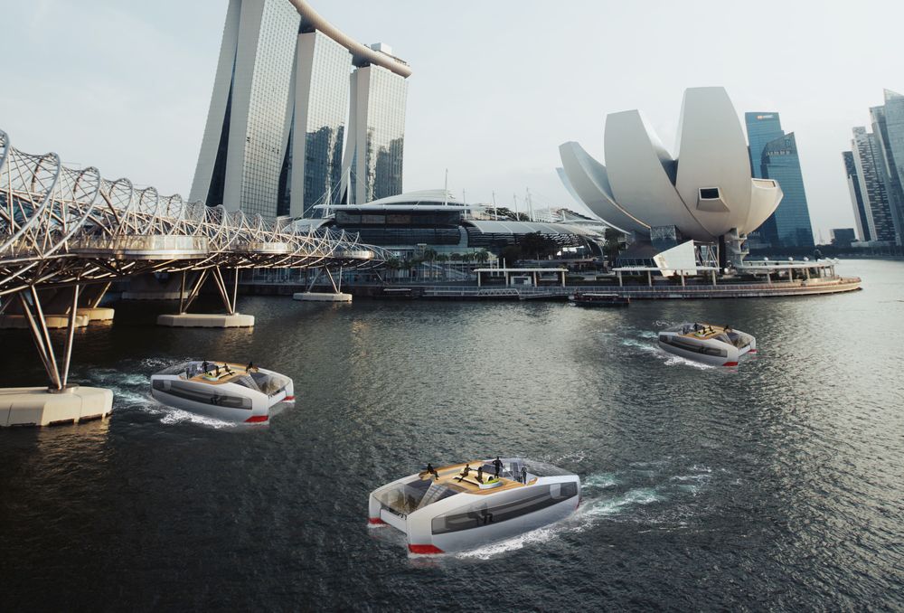 Singapore kan være et ideelt sted for svermer av autonome og elektriske ferger.