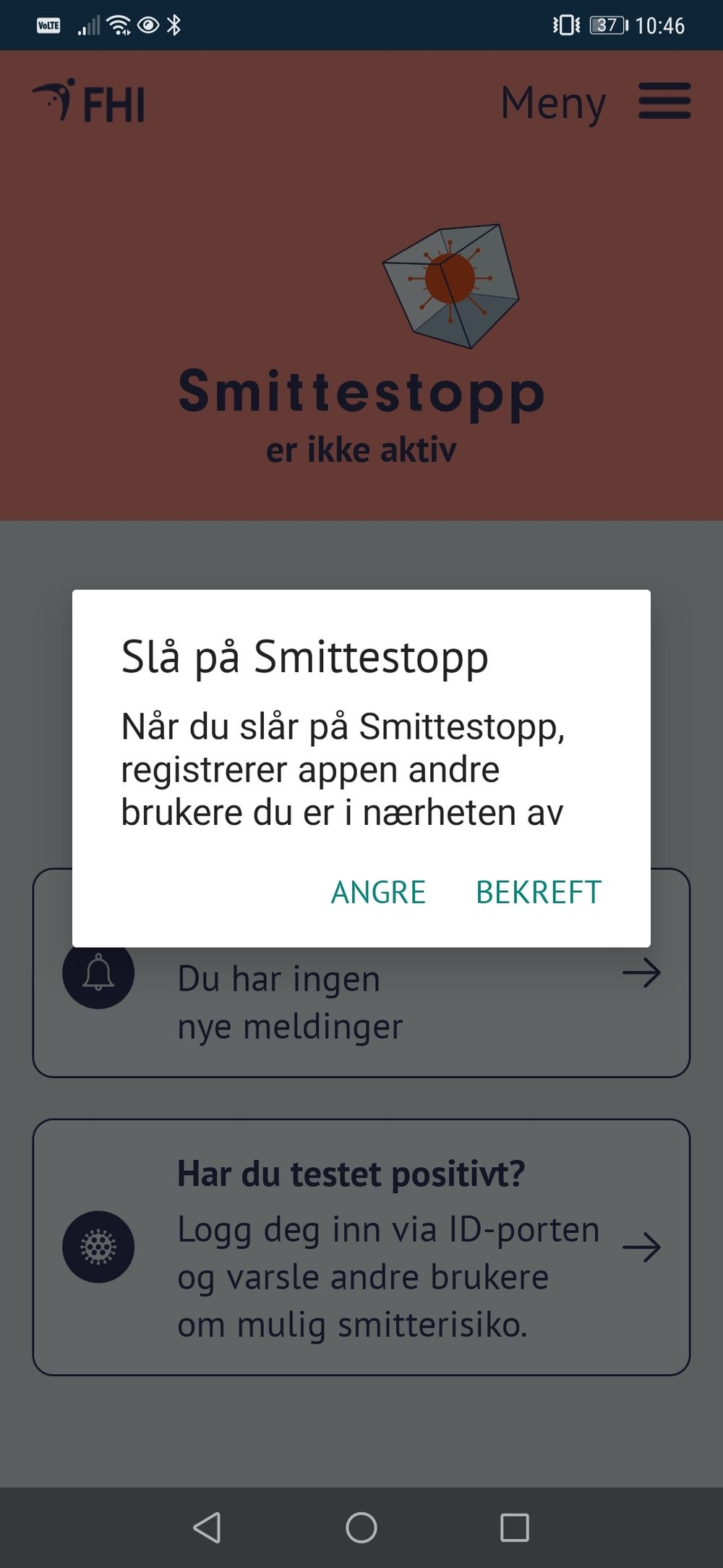 Slik Blir Den Nye Smittestopp Appen Digino 