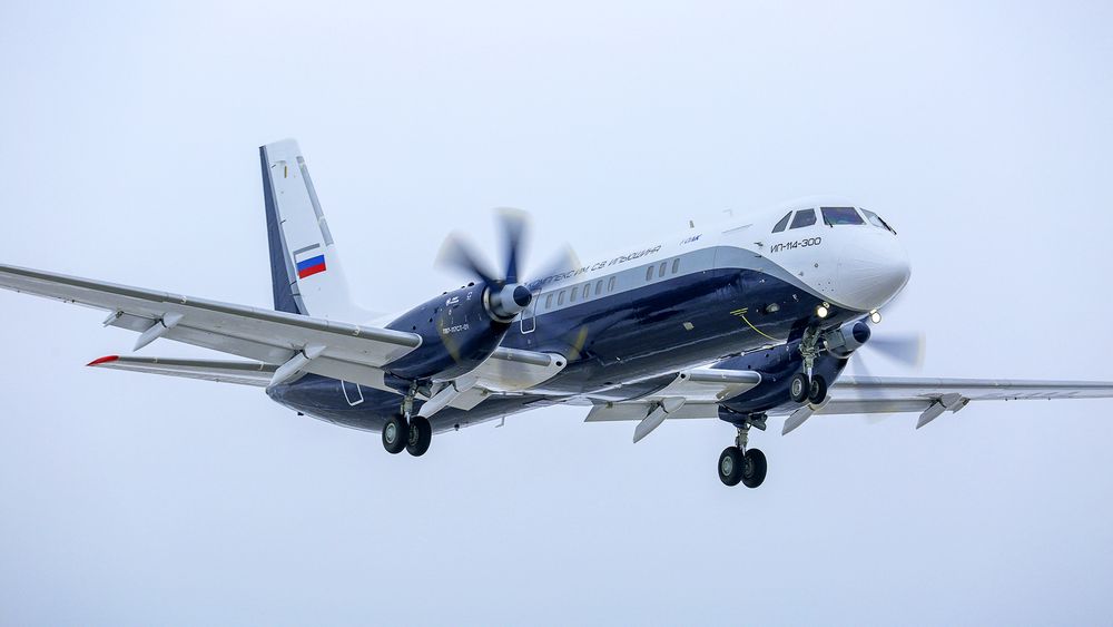 Il-114-300 fløy første gang 16. desember 2020.