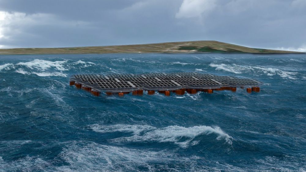 Verdens første testprosjekt for flytende solenergi i røff sjø er satt på vent.