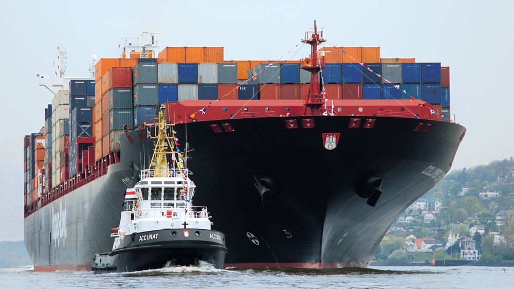 Rundt 30 prosent av alle nye containerskip under bygging er med LNG-motor. Taubåter er i økende grad også drevet med gass. Hapag Lloyd har bestilt seks nye 23.500 TEU-skip i Sør-Korea med DF-motorer.