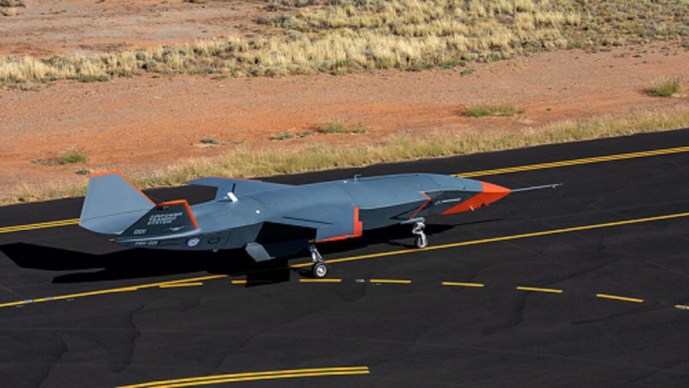 Bakketesting av Boeing Loyal Wingman i Australia høsten 2020.