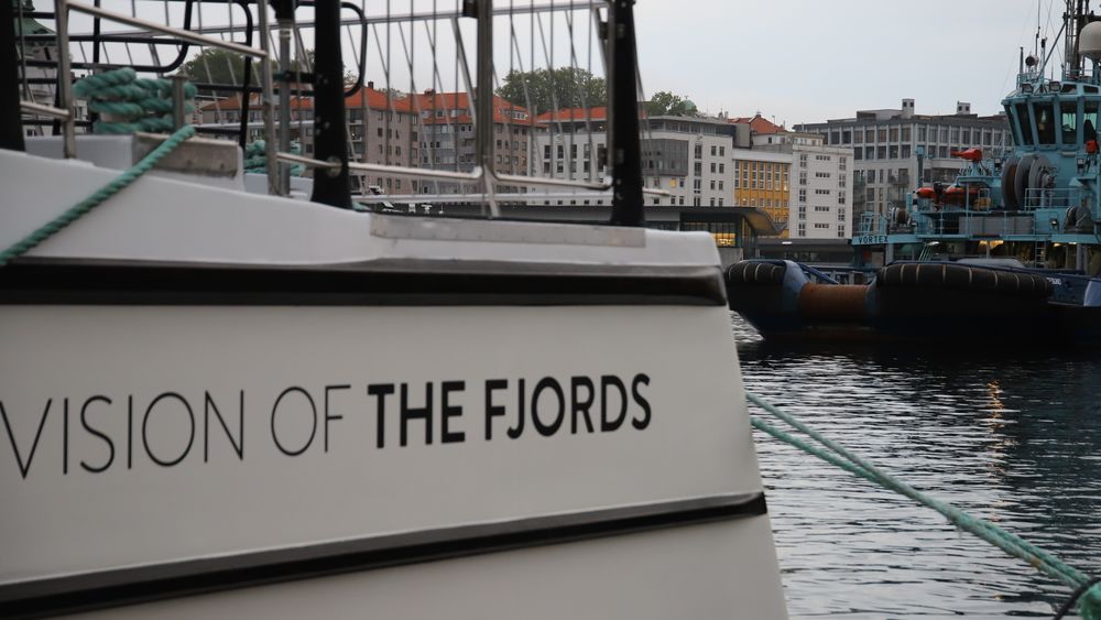 Grønt skipsfartsprogram har visjoner om utslippsfri skipsfart med norsk teknologi.  Fra Bergen Havn.