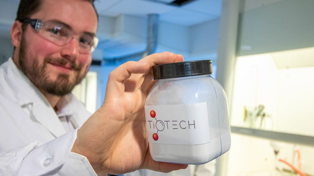 TioTechs titanoksid har en unik struktur som gjør at den egner seg til bruk som anodemateriale i batterier.