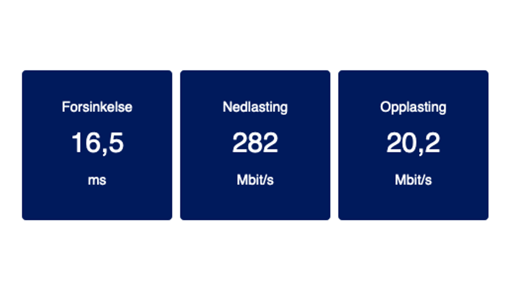 Nkoms netthastighetsmåler Nettfart.no er gratis å bruke for alle og lanseres nå i nytt design med en rekke nye funksjoner.