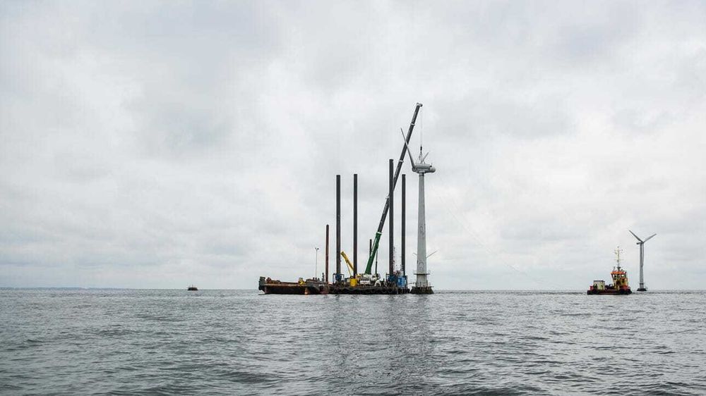 Verdens første: I 2017 ble Vindeby, verdens første havvindpark, dekommisjonert.