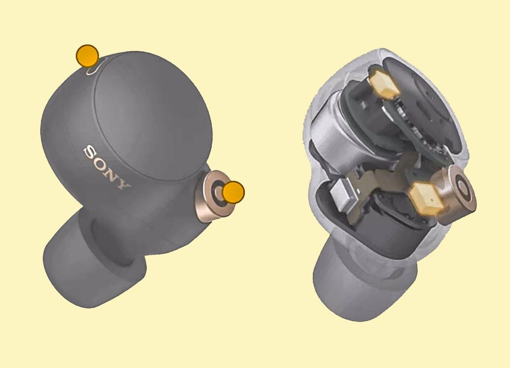 Kombinasjonen av to mikrofoner og en sensor som plukker opp vibrasjoner fra benstrukturen i hodeskallen, gjør det mulig å nå et nytt nivå i støykansellering.
