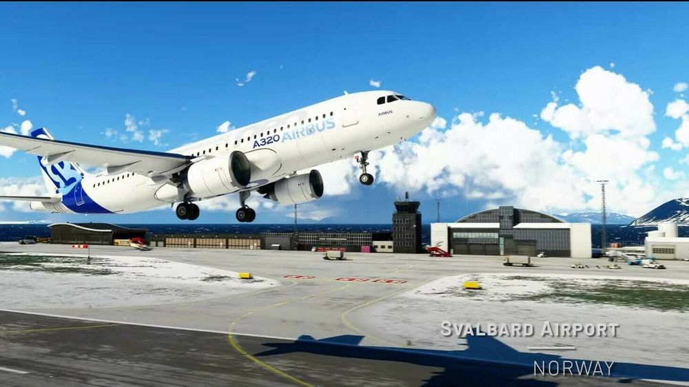 Noen av leserne våre kjenner seg ikke igjen ved Svalbard lufthavn ved Longyearbyen, som er blant stedene som nå skal se mer virkelighetstro ut i Microsoft Flight Simulator.