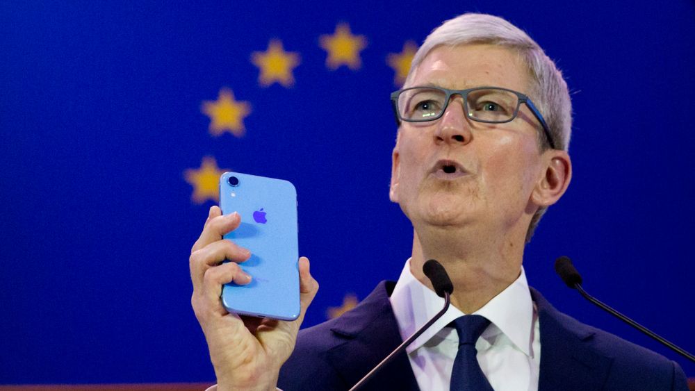 Apple retter kritikk mot forslag til EU-lovgivning. 