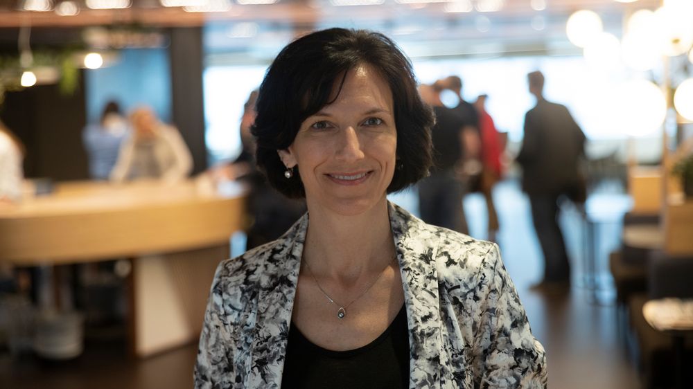 Kimberly Mathisen er administrerende direktør i Microsoft Norge. Arkivfoto.