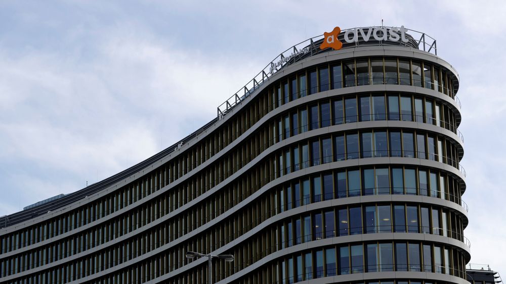 Avast er et av Tsjekkias største selskaper målt i markedsverdi. Bildet viser programvarehusets hovedkvarter i Praha.