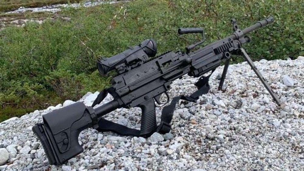 FN Minimi 7,62 Mk3 Tactical under testing i Norge. Nå er det bestilt tusen slike maskingevær.