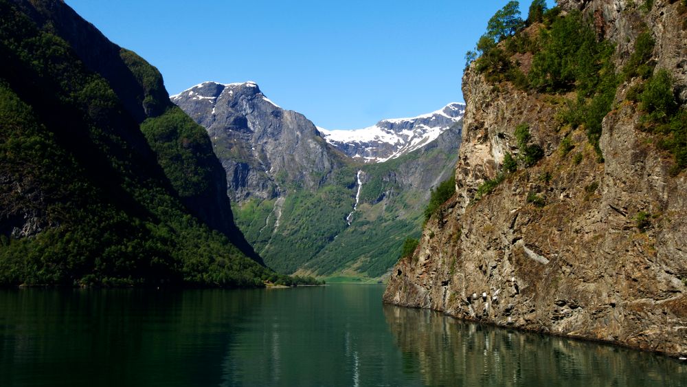 Nærøyfjorden ble oppført på Unescos verdensarvliste i 2005