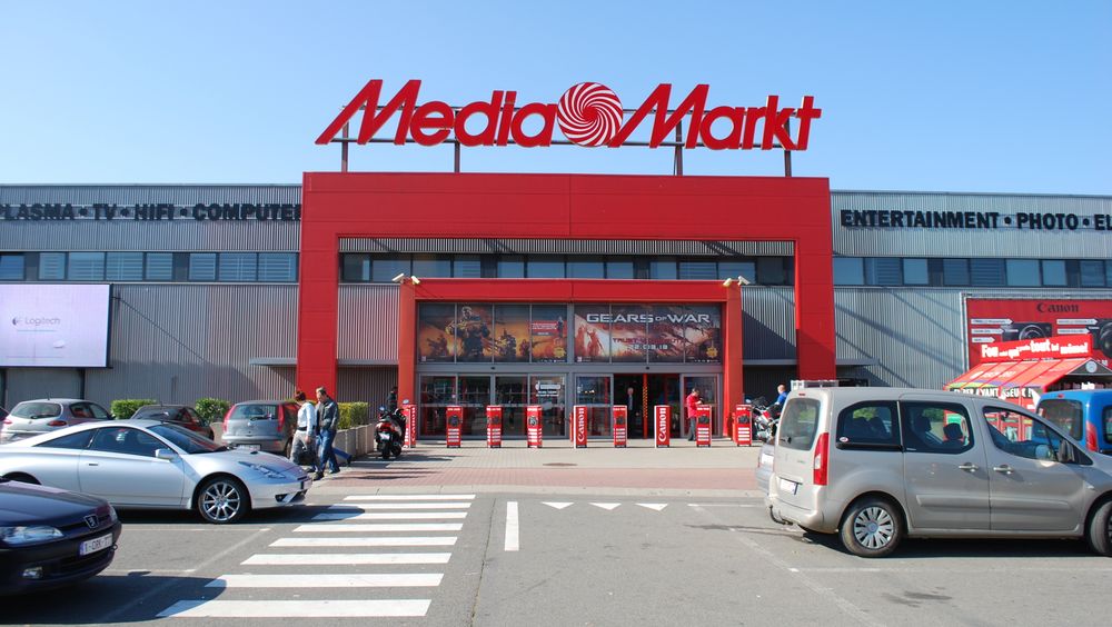 Et Mediamarkt-varehus i Herstal, Belgia. Fotografert i 2013.