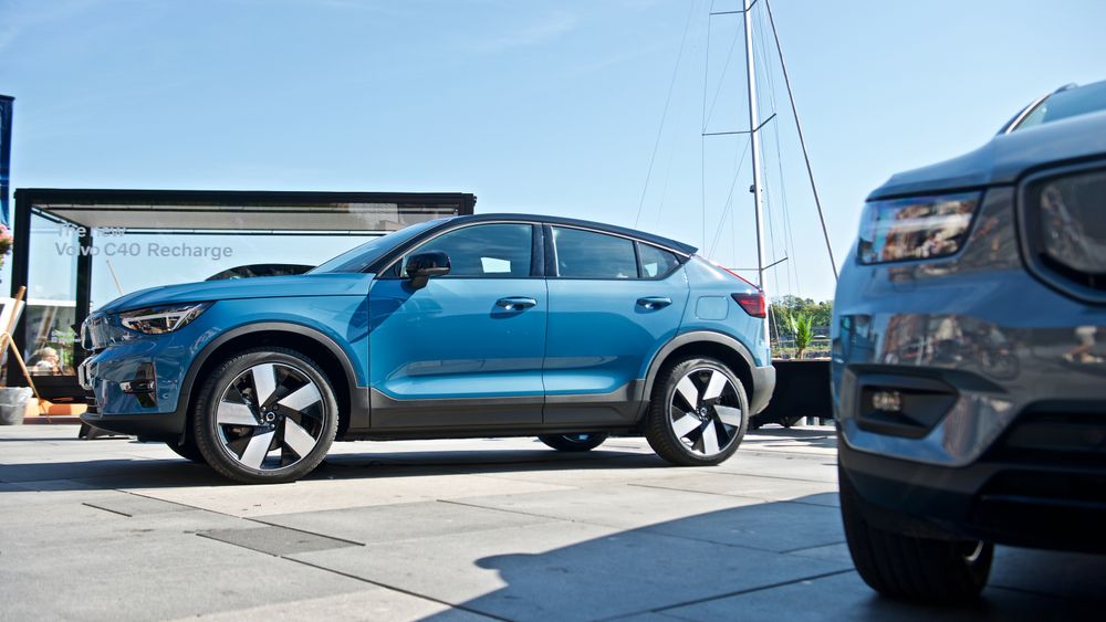 Volvo C40 er den neste elbilen Volvo skal slippe på markedet. Produsentens egen analyse antyder at det tar mange år før den gir en reell utslippsreduksjon.