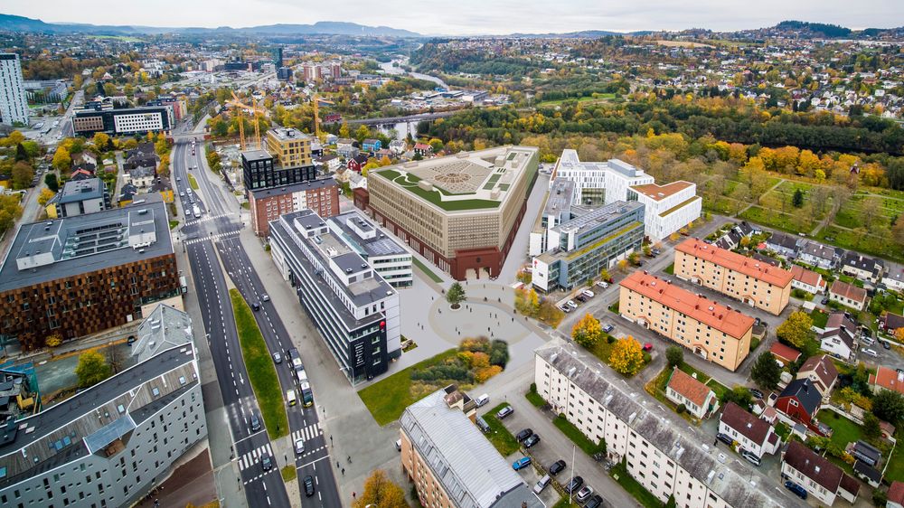 Det nye bygget ligger i Teknobyen i Trondheim, og kontorene skal primært leies ut til helse- og IT-bedrifter.
