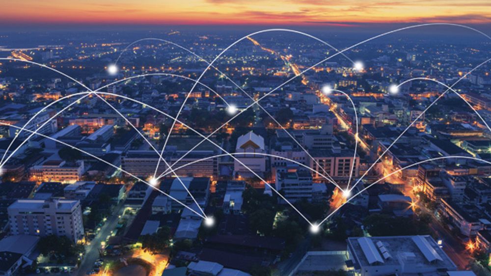 Slik illustrerer Telecom Italia sitt arbeid for smarte byer. Nå drøftes det å slå sammen fibernettene til TIM med Open Fibers nettverk. 