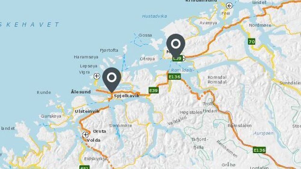 Ny E39 mellom Ålesund og Molde vil knytte regionen tettere sammen og skape et felles bo- og arbeidsmarked, med bl a ferjefri kryssing av Romsdalsfjorden