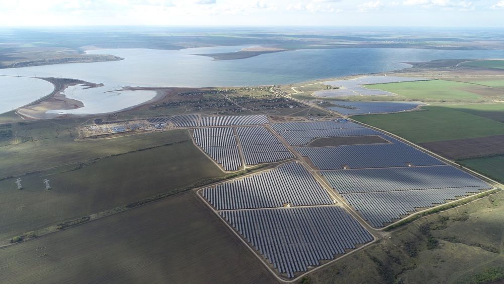 Progressovka anlegget i Mykolayiv regionen er Scatecs største solpark i Ukraina. Den er på 148 MW.